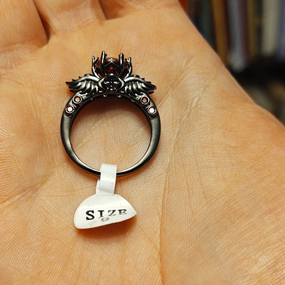 New Goth Ring, size 9